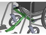 FreeWheel folding chair adapter
