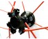 Black hub - Red spokes